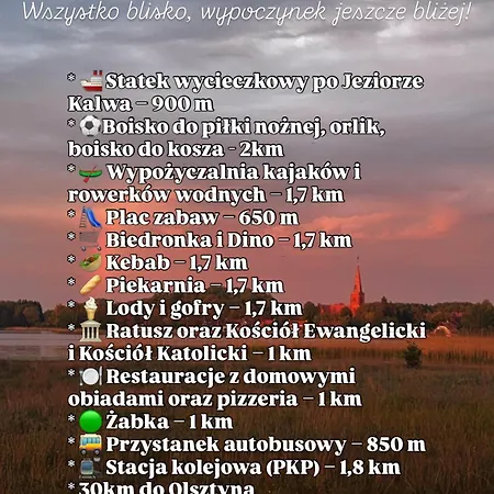 Vakantiehuis Drewniany Dom Na Mazurach